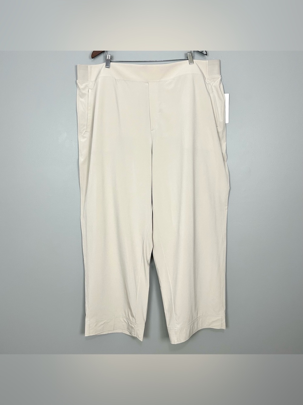 Athleta Brooklyn Heights Wide Leg Pants Women’s Size 24 High Rise Lightweight - Picture 2 of 10